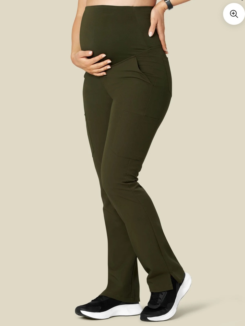 Mandala Maternity Cargo Scrub Pants